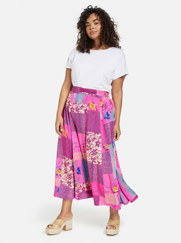 SAMOON Spódnica w kolorze różowym