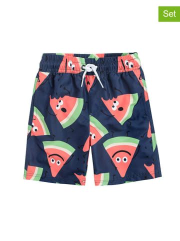 COOL CLUB Zwemshort donkerblauw/rood