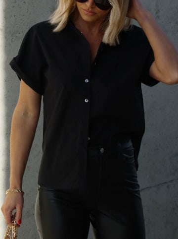 Milan Kiss Bluse in Schwarz