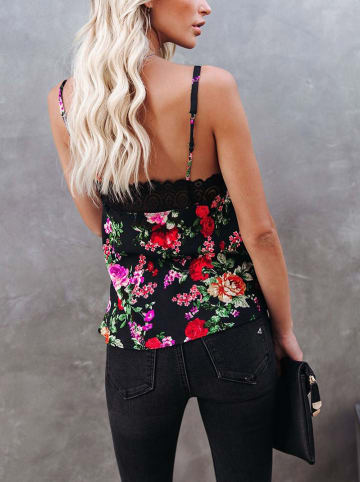 Milan Kiss Top in Schwarz/ Bunt