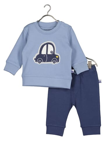 Blue Seven 2-delige outfit blauw/donkerblauw