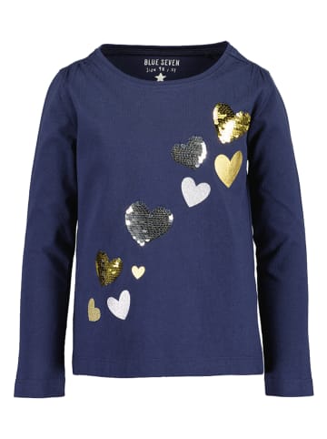Blue Seven Longsleeve in Dunkelblau