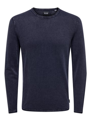 ONLY & SONS Trui "Garson" donkerblauw