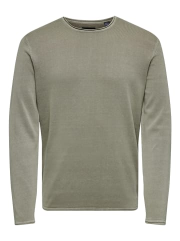 ONLY & SONS Sweter "Garson" w kolorze beżowym