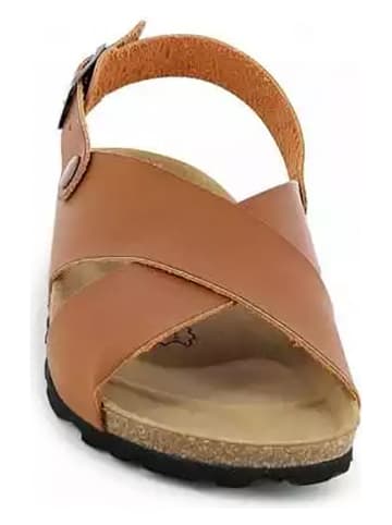 BAYTON Sandalen "Tweed" lichtbruin