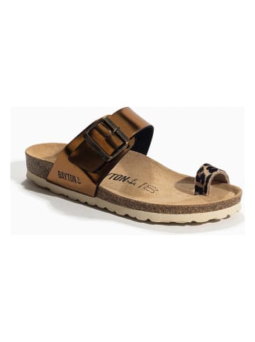 BAYTON Teenslippers "Caliente" bruin