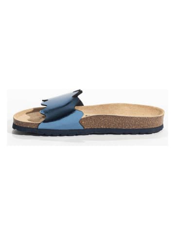 BAYTON Slippers "Dali" blauw