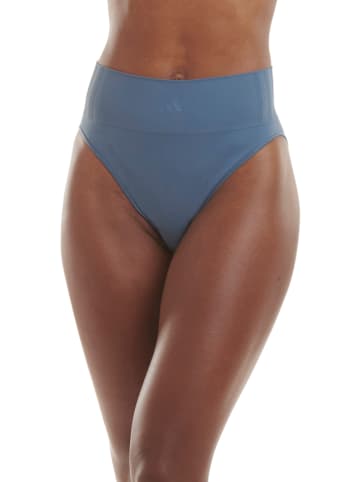 adidas Figi high waist w kolorze szaroniebieskim