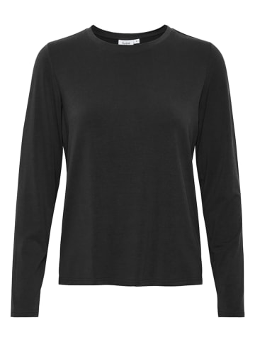 SAINT TROPEZ Longsleeve "Adelia" in Schwarz
