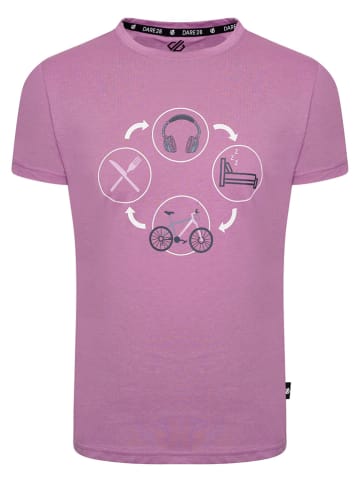 Dare 2b Koszulka "Go Beyond" w kolorze fioletowym