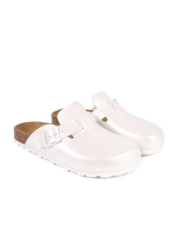 BABUNKERS Family Clogs in Weiß
