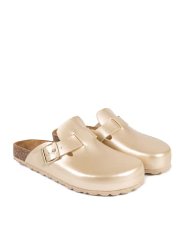 BABUNKERS Family Clogs in Gold