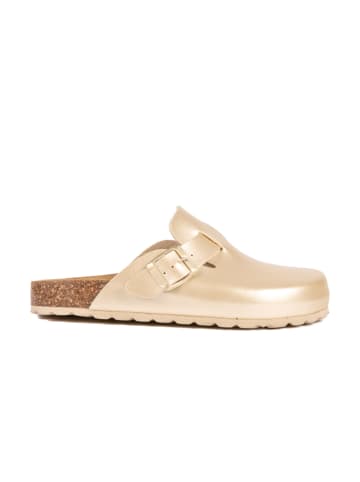 BABUNKERS Family Clogs in Gold