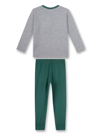 s.Oliver Pyjama grijs/groen