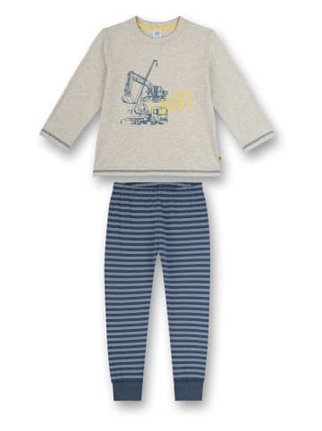 Sanetta Pyjama beige/blauw