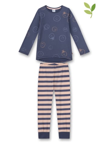 Sanetta Pyjama blauwgrijs