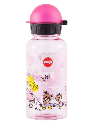 Emsa 2-delige set: drinkfles en broodtrommel roze