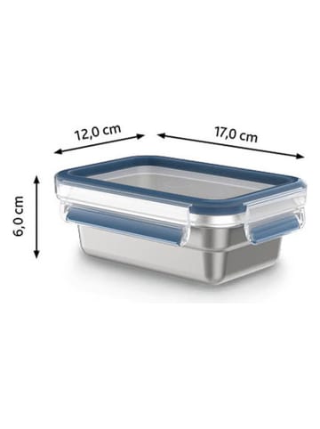 Emsa Roestvrijstalen vershoudbox "Clip & Close" - 500 ml