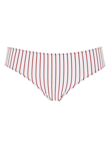 COTONELLA Panty in Rot/ Weiß