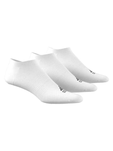adidas 3er-Set: Funktionssocken in Weiß