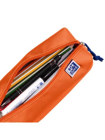 Oxford Federmäppchen in Orange - (B)23,5 x (H)7,5 x (T)7,5 cm