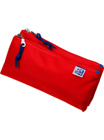 Oxford Etui rood - (B)23 x (H)12 x (D)3 cm