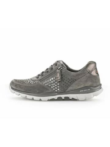 Gabor Leren sneakers grijs