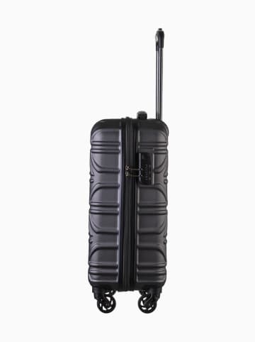 Puccini Hardcase-trolley "California" grijs - (B)34 x (H)54 x (D)20 cm