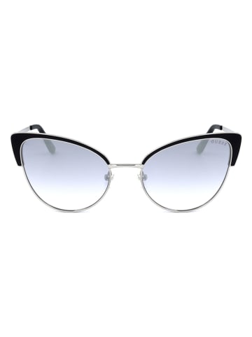 Guess Damen-Sonnenbrille in Schwarz/ Blau
