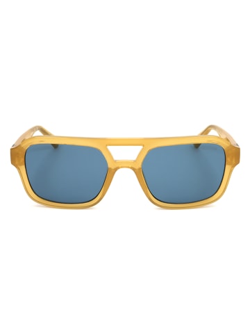 Guess Unisex-Sonnenbrille in Blau/ Gelb