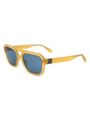 Guess Unisex-Sonnenbrille in Blau/ Gelb