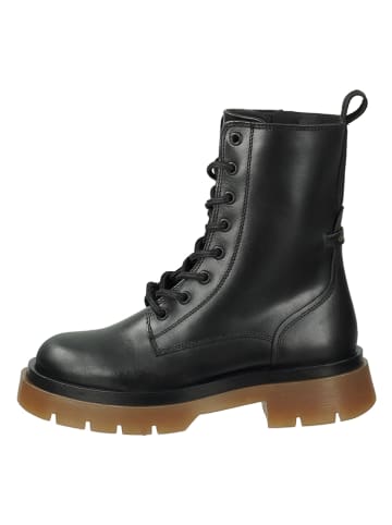 GANT Footwear Skórzane botki "Meghany" w kolorze czarnym