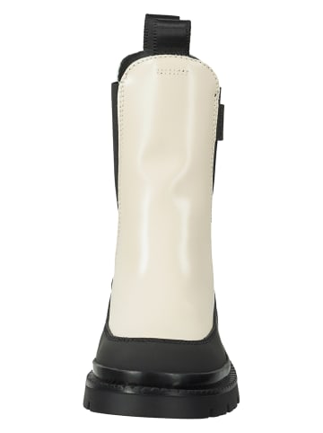 GANT Footwear Leder-Chelsea-Boots "Prepnovo" in Creme/ Schwarz