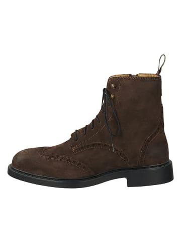 Gant Leren boots "Millbro" bruin