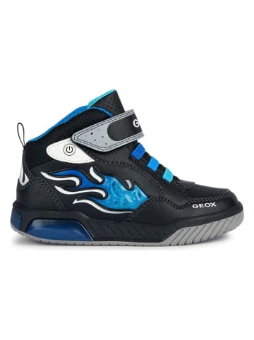 Geox Sneakersy "Inek" w kolorze czarno-niebieskim