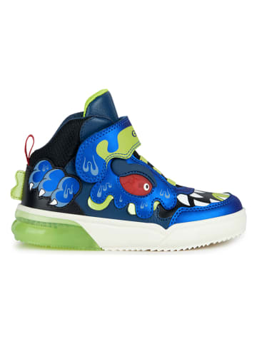 Geox Sneakers "Grayjay" blauw/groen
