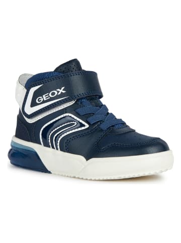 Geox Sneakers "Grayjay" in Dunkelblau/ Weiß