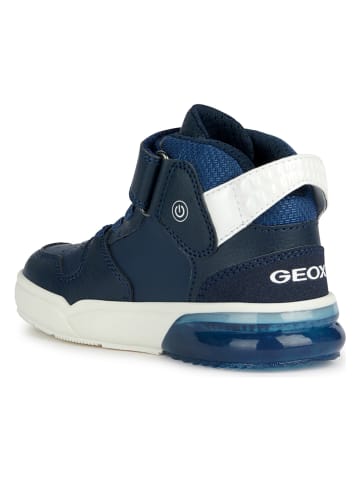 Geox Sneakers "Grayjay" in Dunkelblau/ Weiß