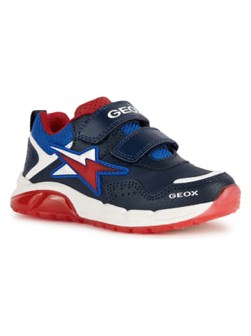 Geox Sneakers "Spaziale" in Dunkelblau/ Rot