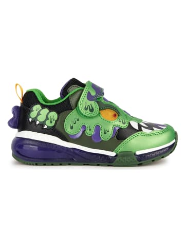 Geox Sneakersy "Bayonyc" w kolorze granatowo-zielonym