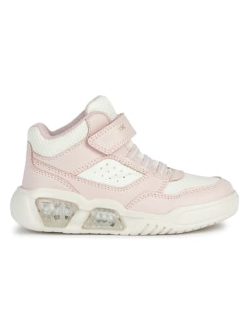 Geox Sneakers "Illuminus" in Weiß/ Rosa