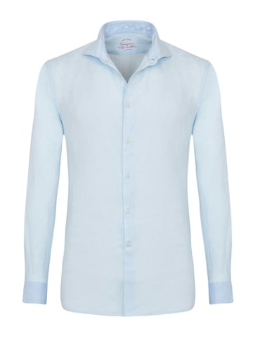 Camicissima Linnen blouse - comfort fit - lichtblauw