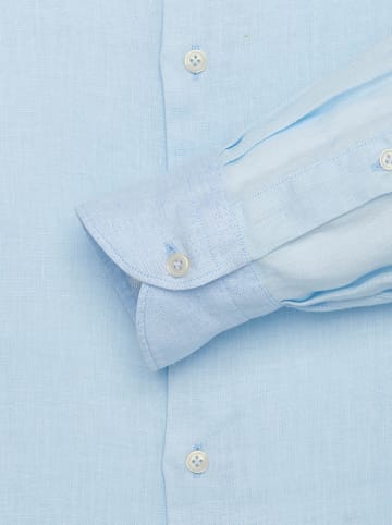 Camicissima Lniana koszula - Comfort fit - w kolorze błękitnym