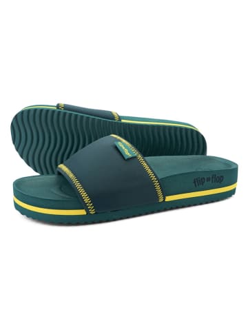 Flip Flop Pantoletten "Pool Neoprene" in Grün