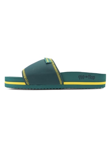 Flip Flop Pantoletten "Pool Neoprene" in Grün