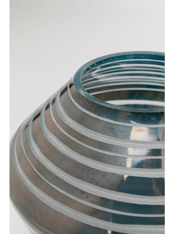 Kare Vase "Nizza" in Grau - (H)26 x Ø 23 cm