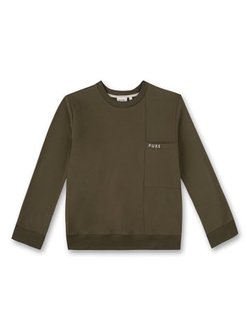 Sanetta Pure Sweatshirt in Khaki