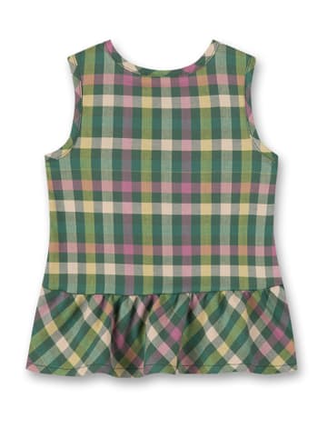Sanetta Kidswear Sukienka w kolorze zielonym