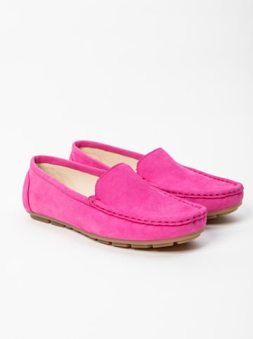 Zapato Leren mocassins roze