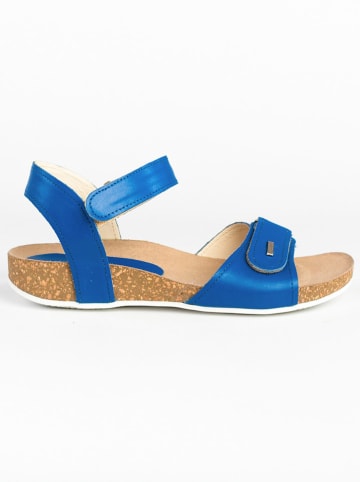 Zapato Skórzane sandały w kolorze niebieskim